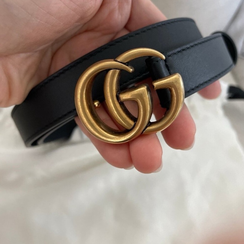 Gucci GG MARMONT WIDE BELT